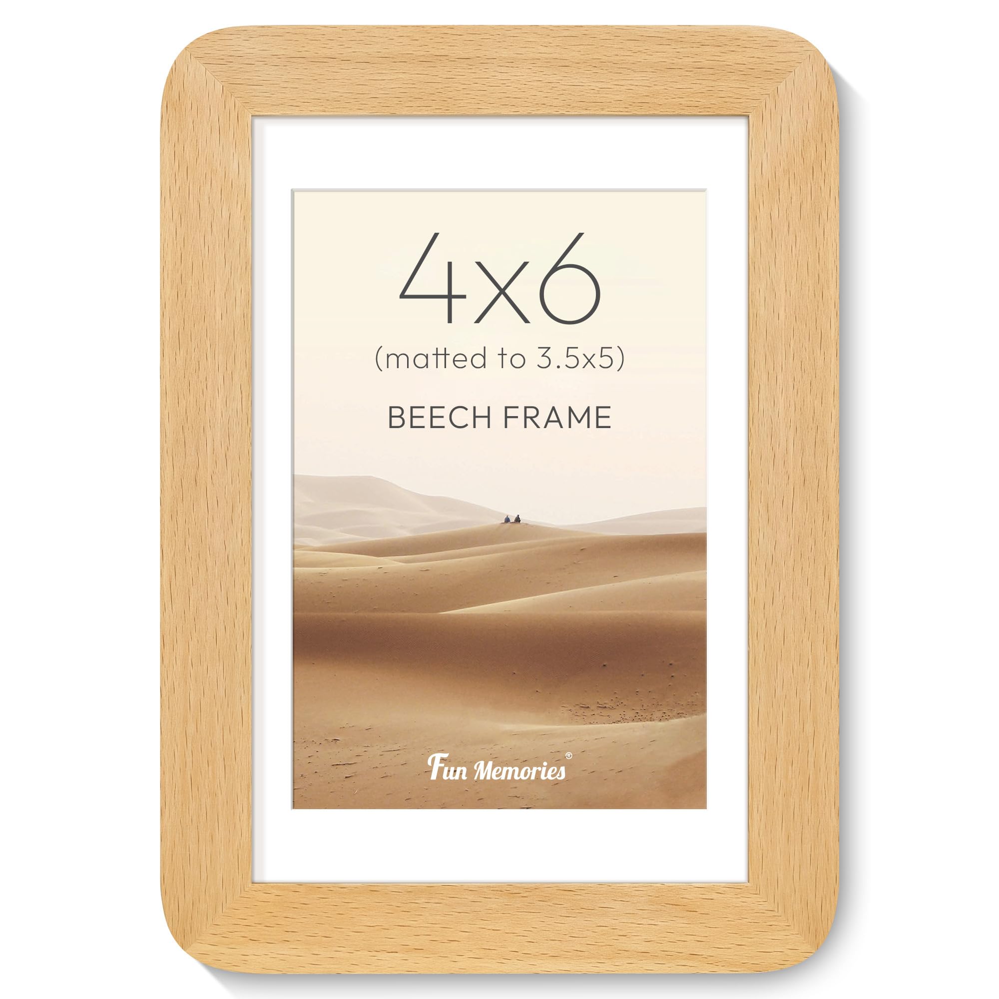 Cadre photo de 10 x 15 cm en verre trempé HD pour protéger vos clichés