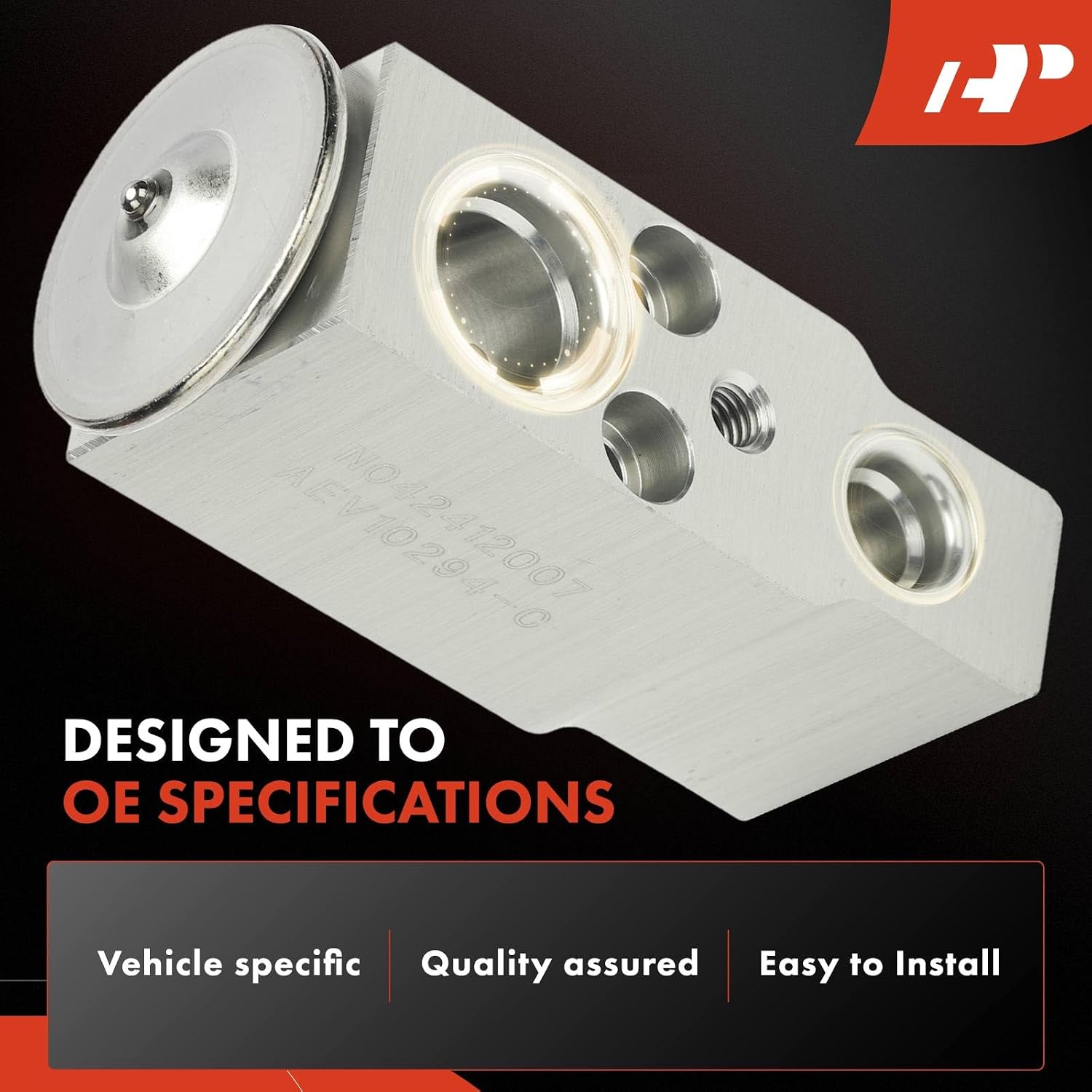 A-Premium AC Expansion Valve Compatible with Ford Escape 2008 2.3L, Escape 2009 2.5L & Mazda Tribute 2008 2.3L, Tribute 2009-2010 2.5L & Mercury Mariner 2008 2.3L, Mariner 2009 2.5L