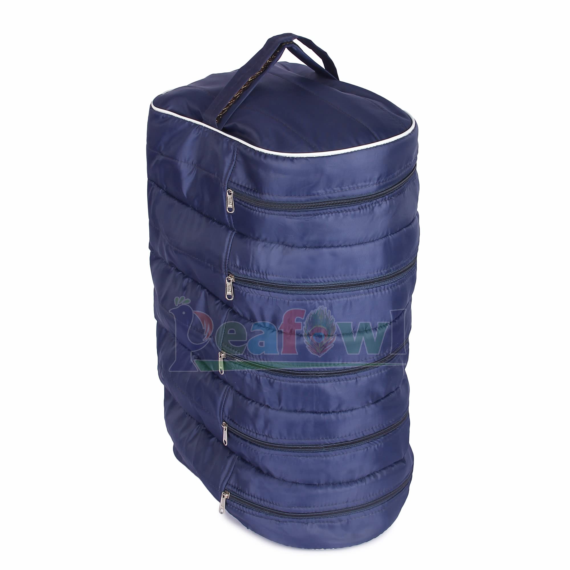 PeafowlOrganize Your Shoes with The 5 Pocket Sleeper Sandals Shoes Cover. Made in India | It's Foldable, Lightweight and Spacious, Holding up to 5 Pairs of Shoes.