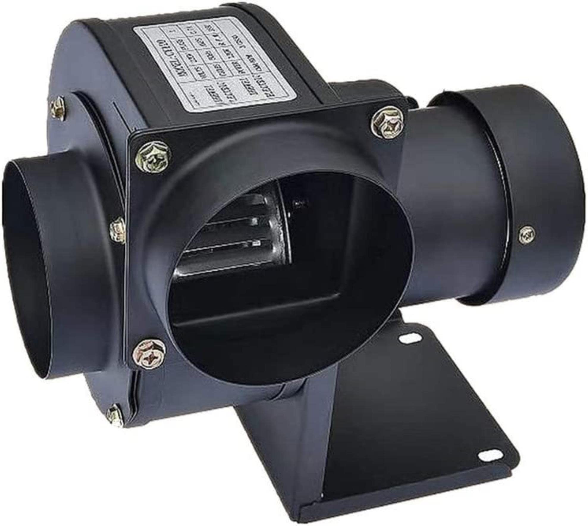 Ventilateur centrifuge industriel à fort débit avec tuyau d'échappement robuste