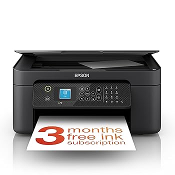 Epson WorkForce WF-2910DWF A4 Multifunction Wireless Inkjet Printer, Black