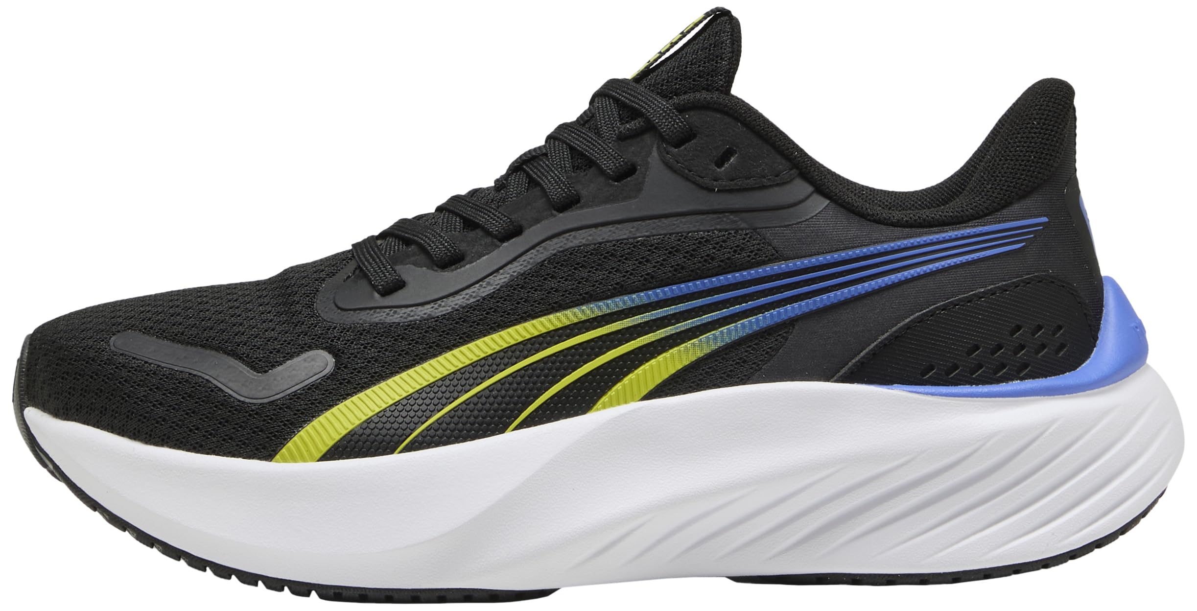 PUMA Pounce Lite Jr Kinder Indoor Sneaker 401512 02 gelb schwarz