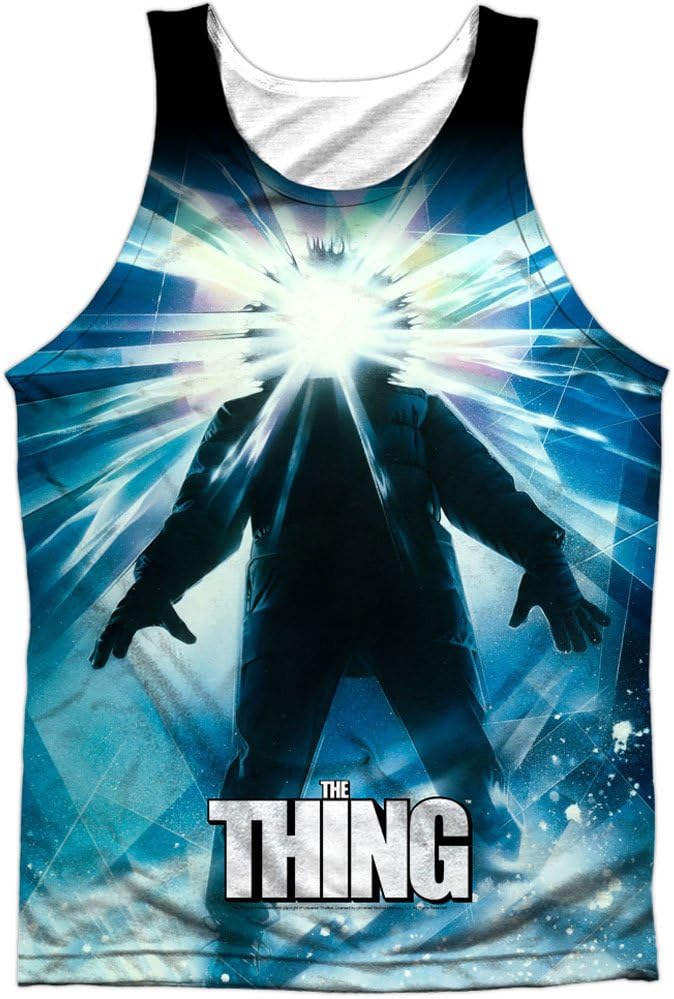 The Thing 1982 Sci-Fi Alien Movie Film Poster Front/Back Print Tank Top Shirt