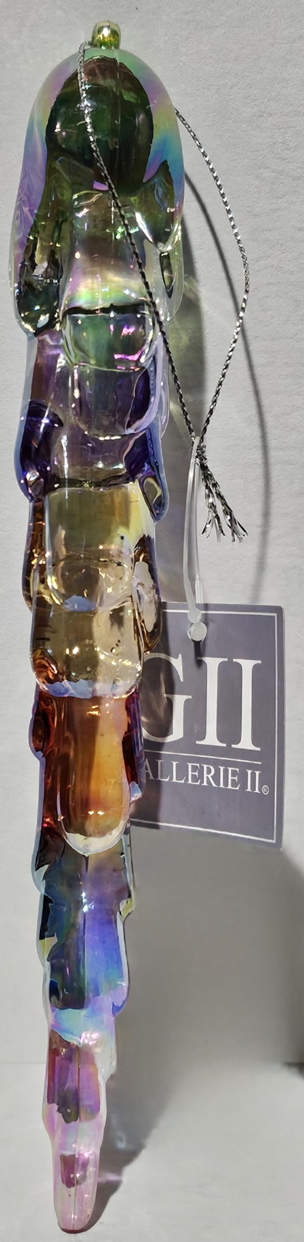 GALLERIE IIRainbow Prism Icicle Ornament