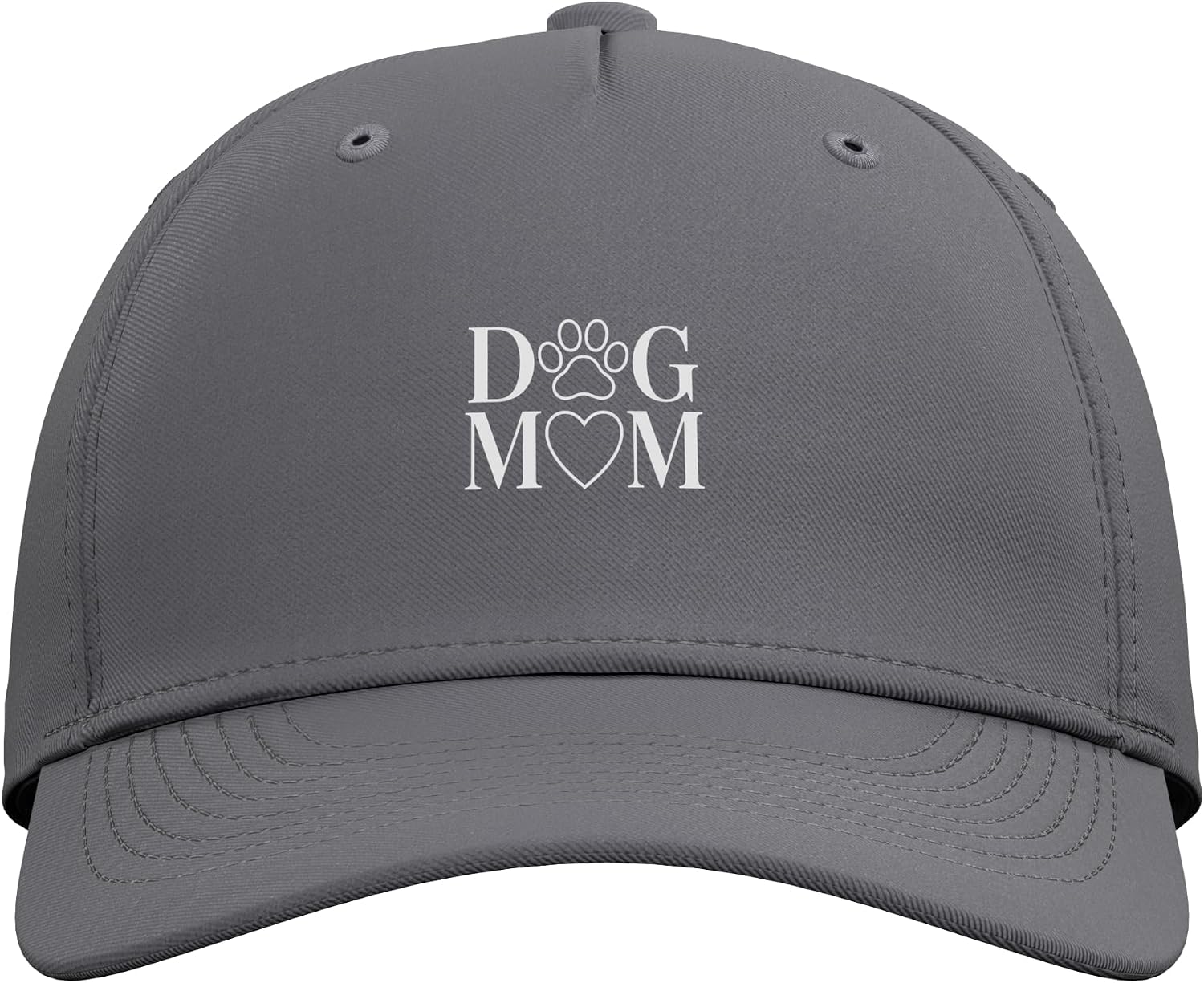 Dog Mom Heart Paw Cute Aesthetic Female Pet Lover Adjustable Baseball Hat image 2