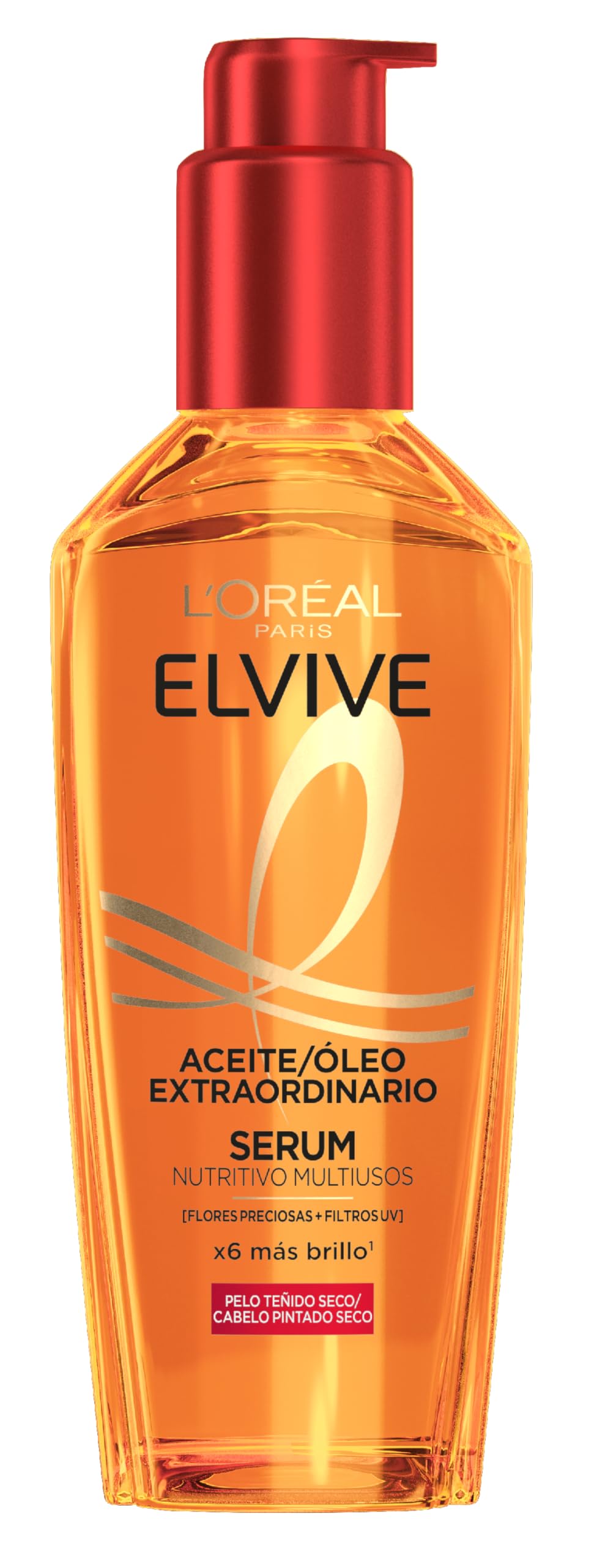 L'Oréal Paris Aceite Tratamiento Sublimador Para El Cabello, Para Pelo/Cabelo Seco, Elvive Aceite Extraordinario, 100 ml — view 14