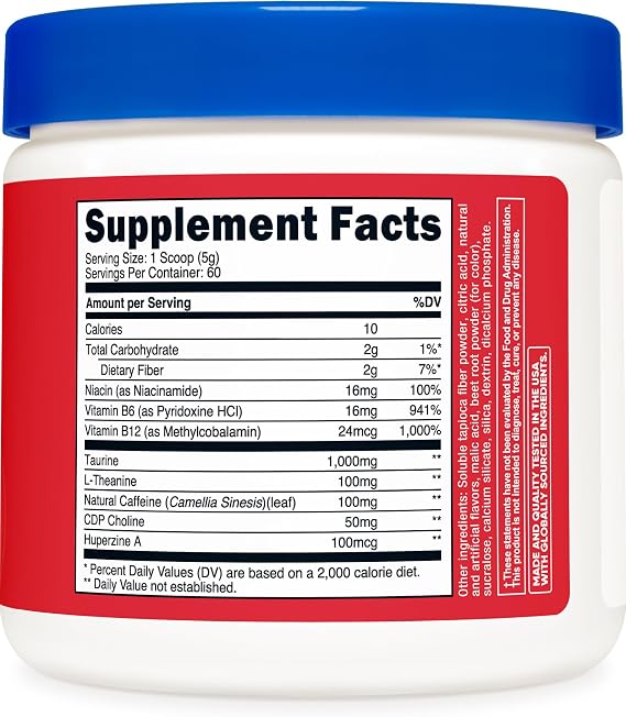 Nutricost Energy Complex (Fruit Punch) 60 Servings