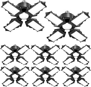 ISKYDRAW Garage Lights 120W 8 Pack, 12000LM LED Shop Light Bay Lighting