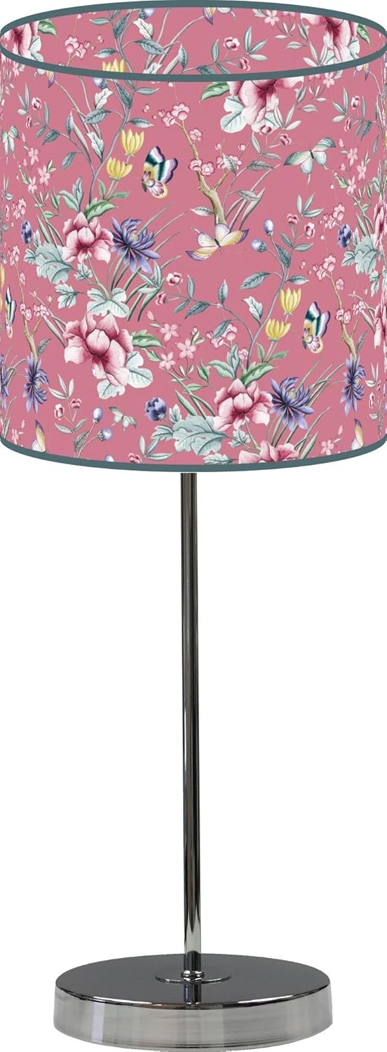 LampPix 10 Inch Table Desk Lamp Shade Vintage Japanese Floral