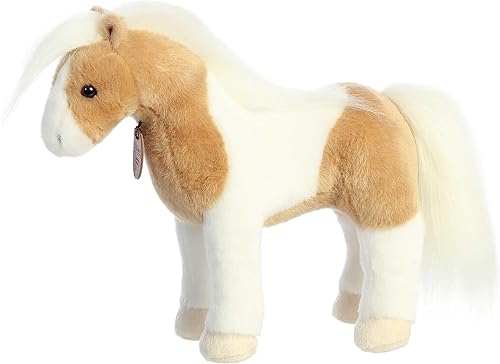 Aurora® Exquisito peluche Breyer® Chincoteague Pony - Detalles realistas - Juego imaginativo - Marrón 11 pulgadas