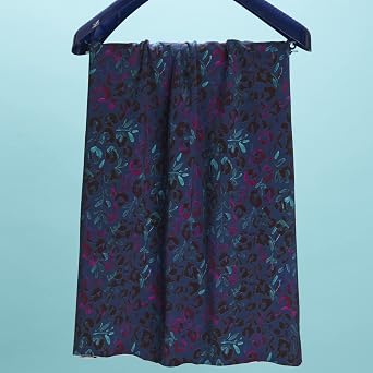 Minerva Exclusive Boudoir Bouquet Loop Back French Terry Stretch Knit Fabric - per Yard