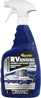STAR BRITE Premium RV Awning Cleaner & Protectant Spray - Powerful Stain Remover for Fabric & Vinyl Awnings, Ideal for Outdoor Furniture & RV Fabrics - 32 OZ (071332)