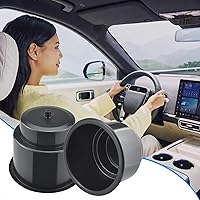 Vista 6 de SDTC Tech Portavasos negro para sofá, soporte universal de plástico empotrado con drenaje para barcos de RV, automóviles, sofás y carritos de golf