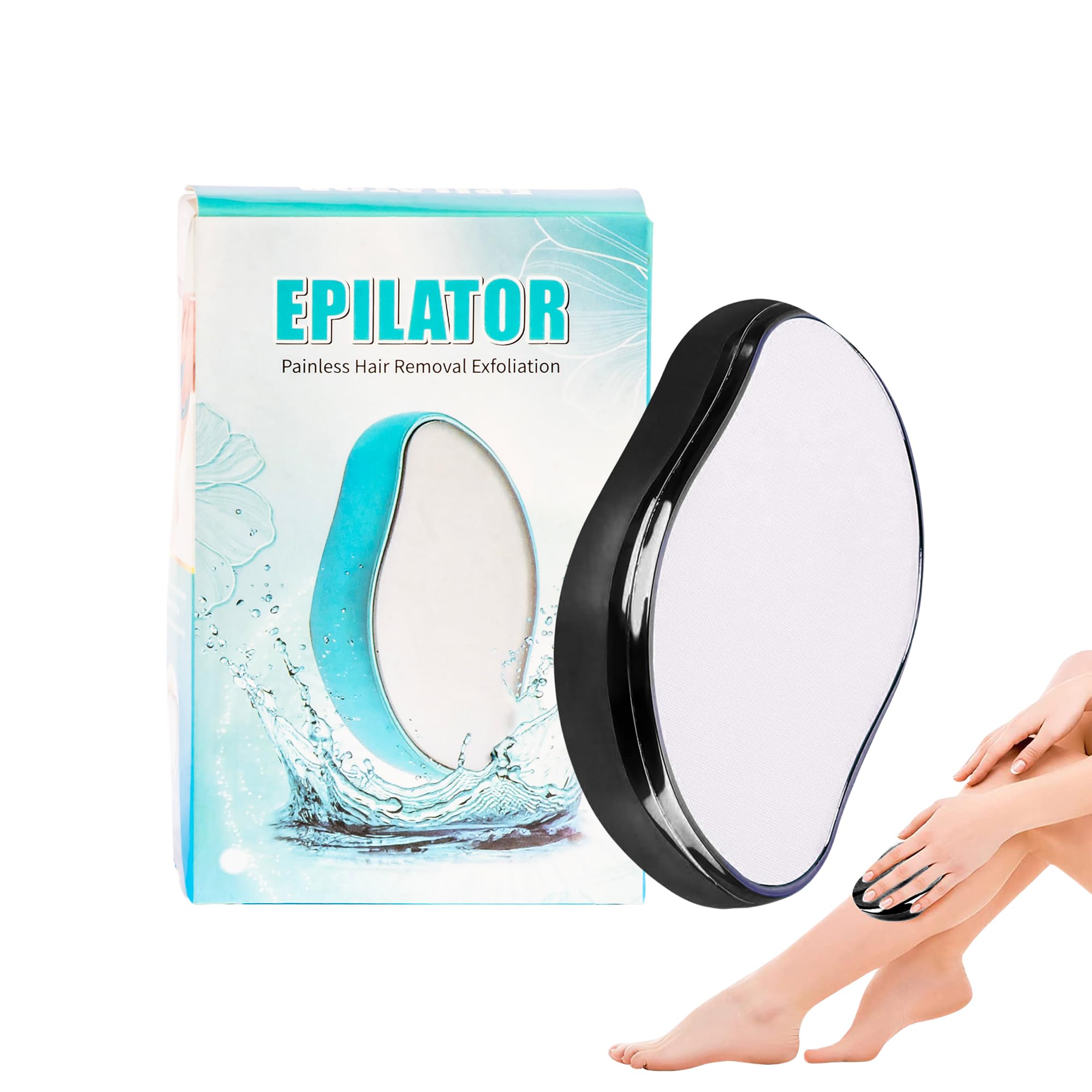 Homeaura Magic Hair Eraser - Reusable & Painless Crystal Hair Remover for Women, Washable & Gentle on Skin, Remove Unwanted Hair from Arms, Legs, and Back (B0DBVS2J8G) Amazon Price History, Amazon Price Tracker
