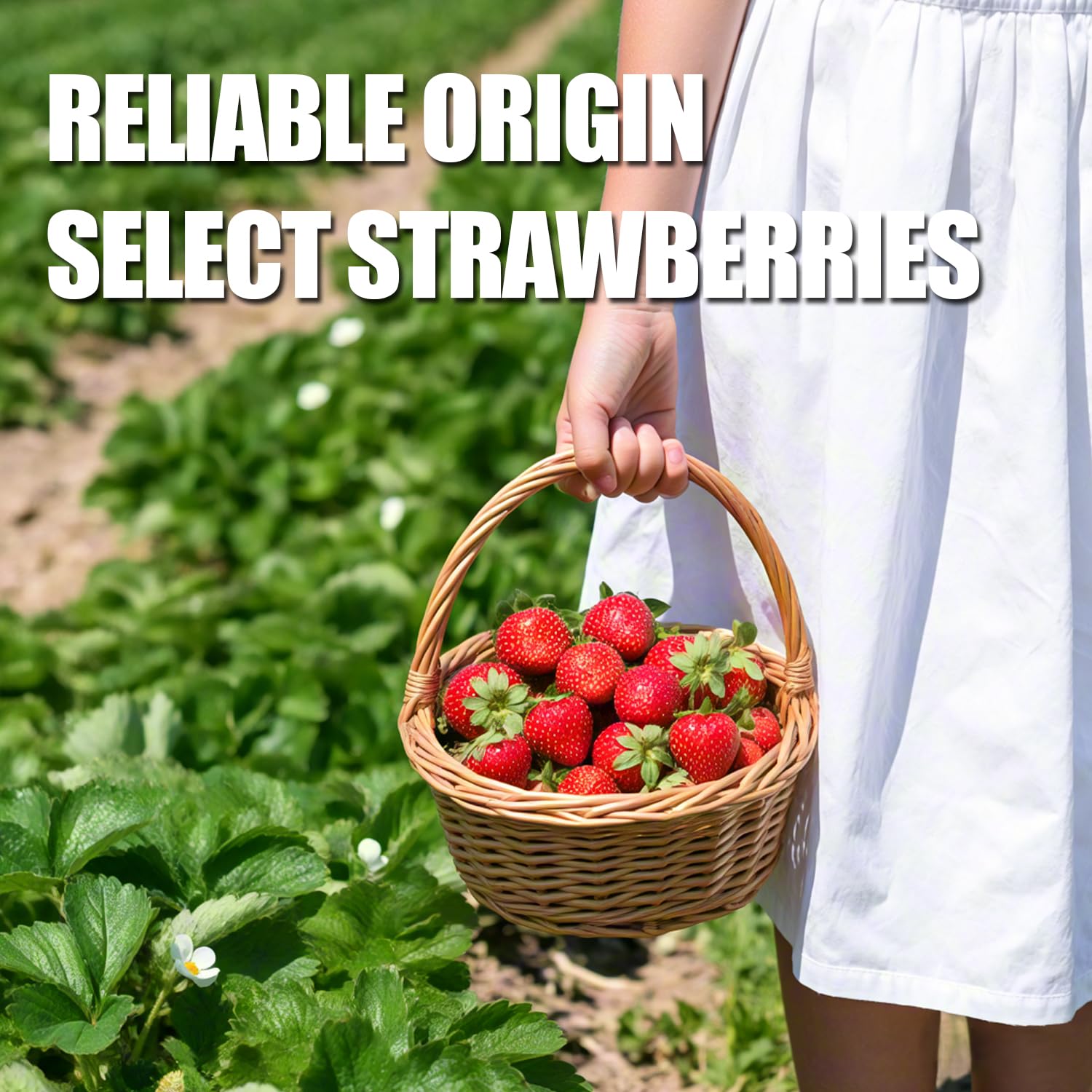 Ternio Premium Freeze Dried Strawberries -8.8oz/250g - Large Pieces 8 * 8mm - 100% Natural Fruit - Healthy Freeze Dried Fruit Snacks and Drinks or Recipe Ingredients.