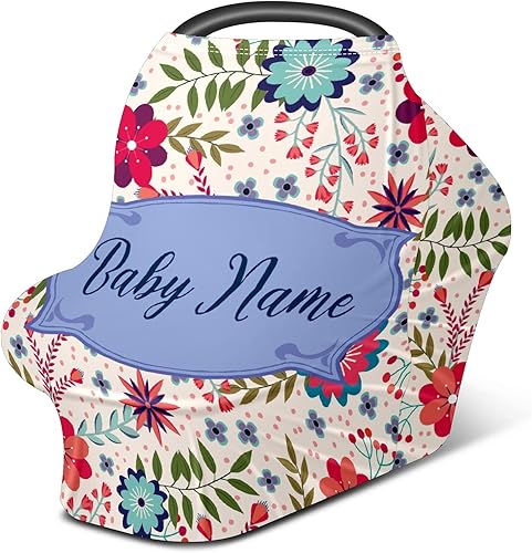 Miniatura 2 de Cubierta de cochecito de bebé para asiento de automóvil, cubierta de enfermería, bufanda de lactancia materna, suave y elástica, cubierta de toldo
