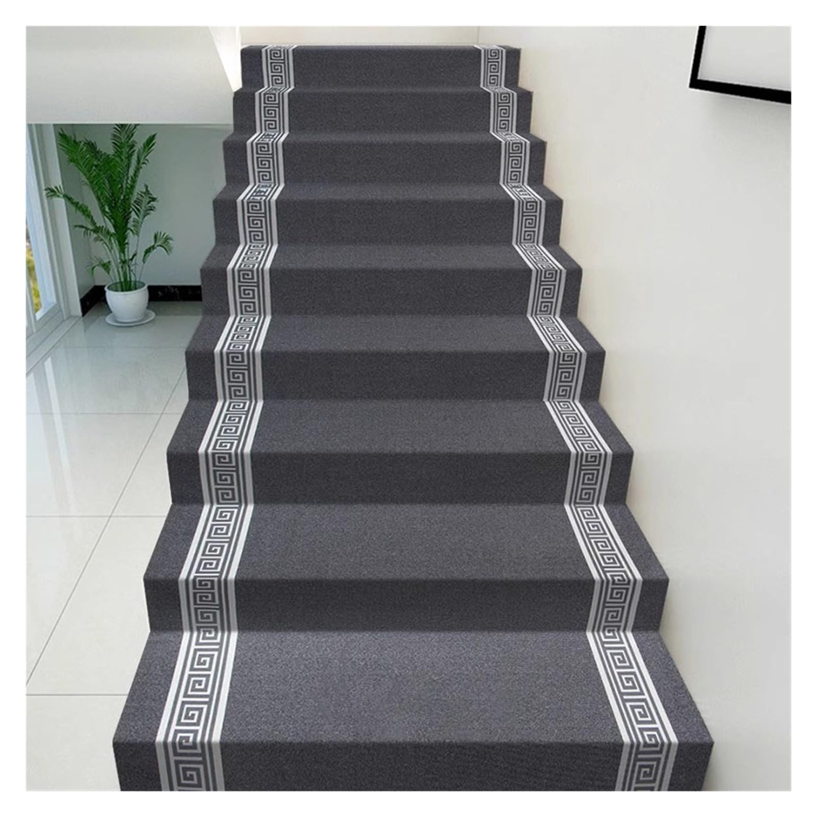 Alfombra autoadhesiva para escaleras que evita resbalones de perros