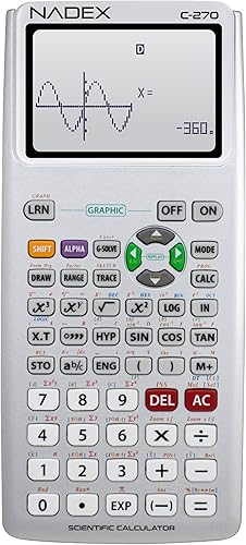 Calculadora científica con funciones gráficas para estudiantes universitarios y de secundaria, ingeniería, matemáticas avanzadas, cálculo, álgebra,