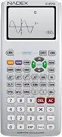 Calculadora científica com funções gráficas para estudantes universitários e secundários, engenharia, matemática avançada, cálculo, álgebra, geometria, trigonometria, estatística, física, química -