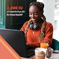 Vista 2 de Garden of Life Vitamina Código D3 + K2 gomitas con prebióticos y probióticos para la digestión, 2000 UI de vitamina D3 + 100 mcg de K2 para la salud