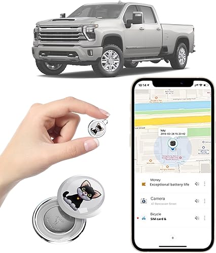 Rastreador GPS para vehículos sin tarifa mensual, no requiere suscripción, dispositivo de seguimiento portátil en tiempo real GPS para automóvil