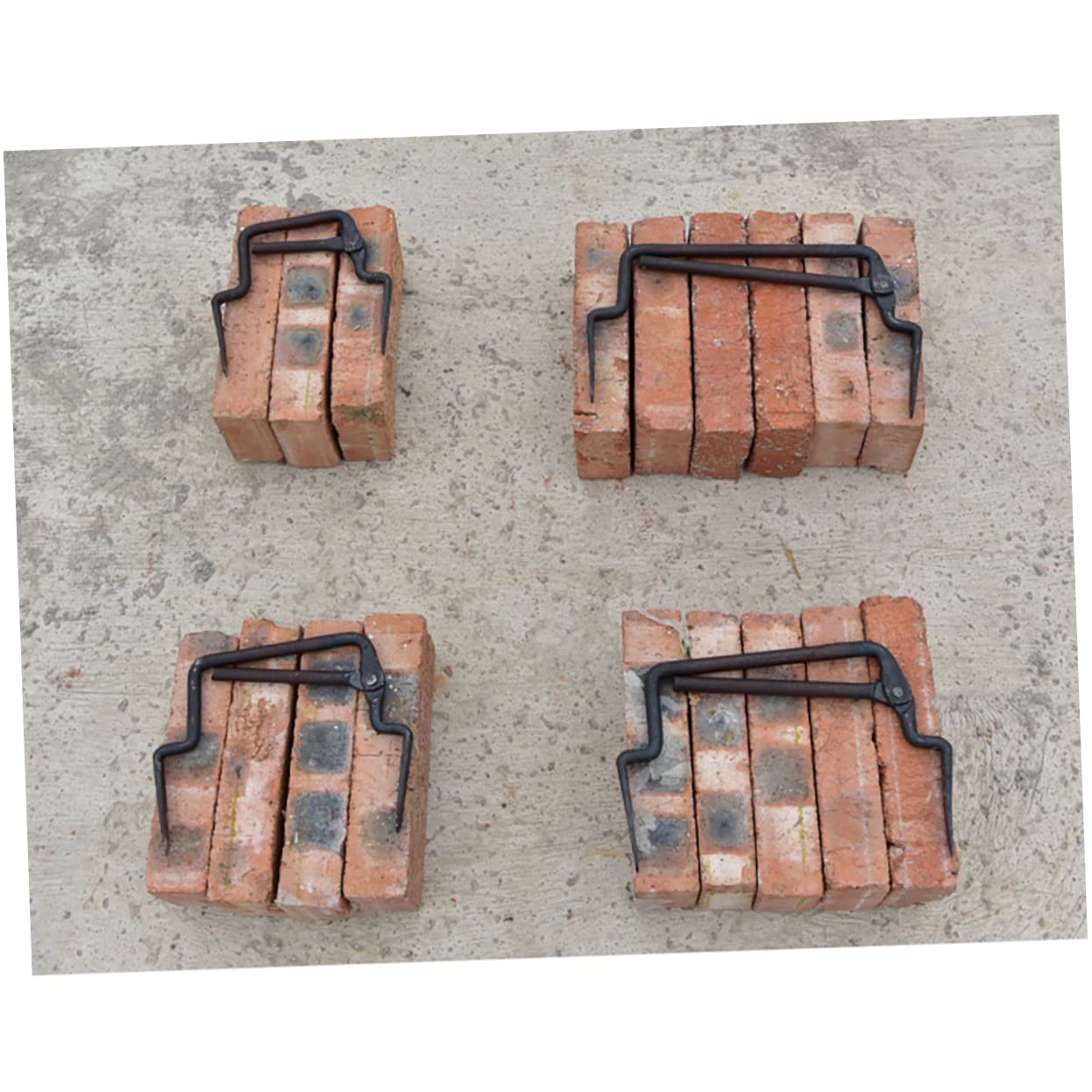SEWACC 3 piezas Pinza Ajustable para de Forjado Herramienta Multifunción Resistente para Construcción y Jardín Abrazadera Duradera para Bricolaje Profesional