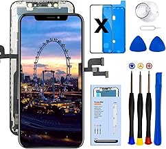 Dinow Display per iPhone X, 5.8'' Schermo per iPhone X,LCD Display per iPhone X con Strumenti Kit di Riparazione(Modello A1865 A1901 A1902)