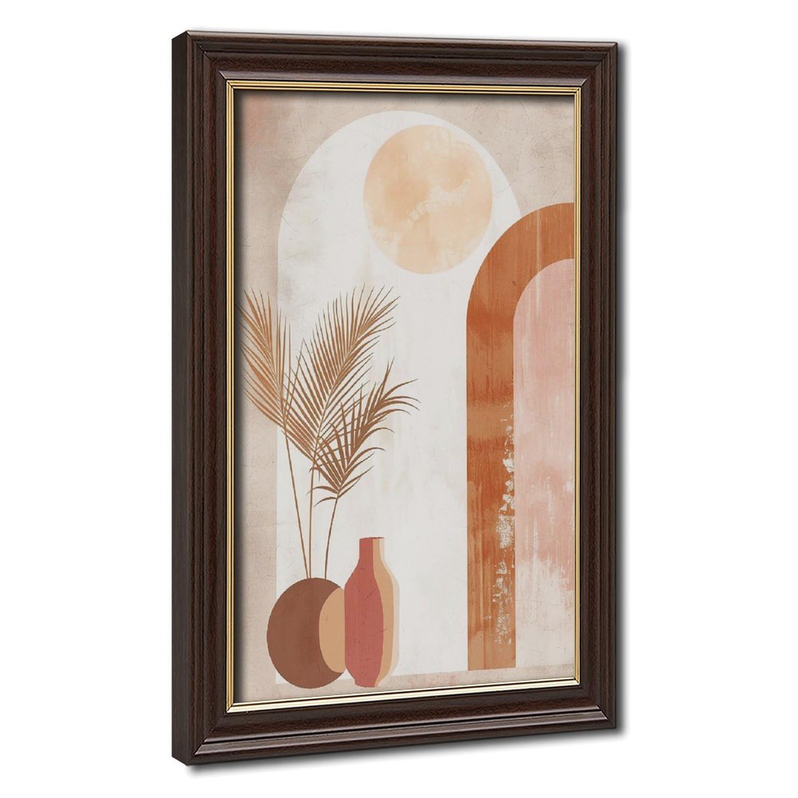 Bareronor Bstract Terracotta Plant Canvas Poster Bedroom Decor Landscape Office Room Decor Gift 24" L X 36" W