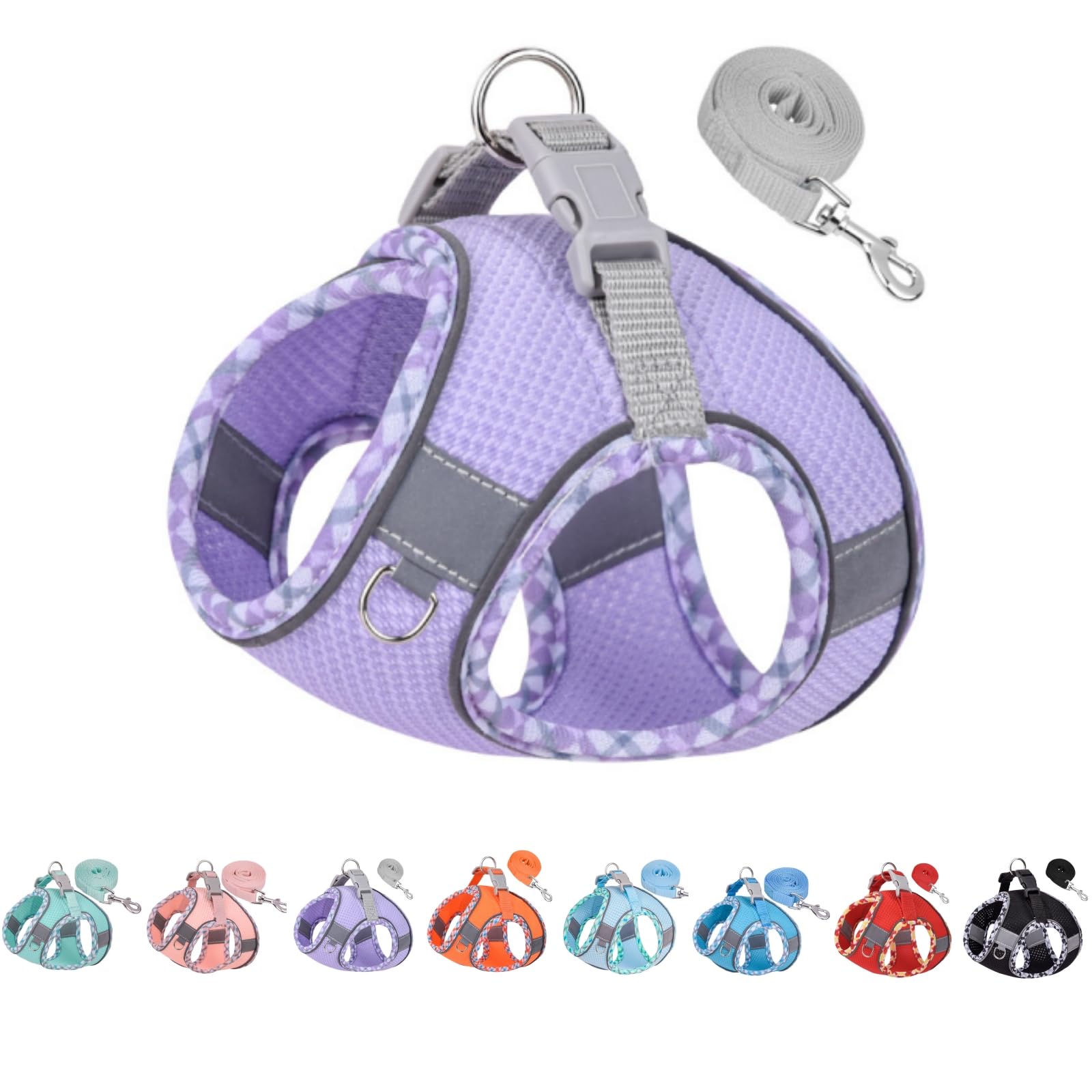 Amazon | 犬 ハーネス リードセット 負担が少ない 軽量 通気 犬用