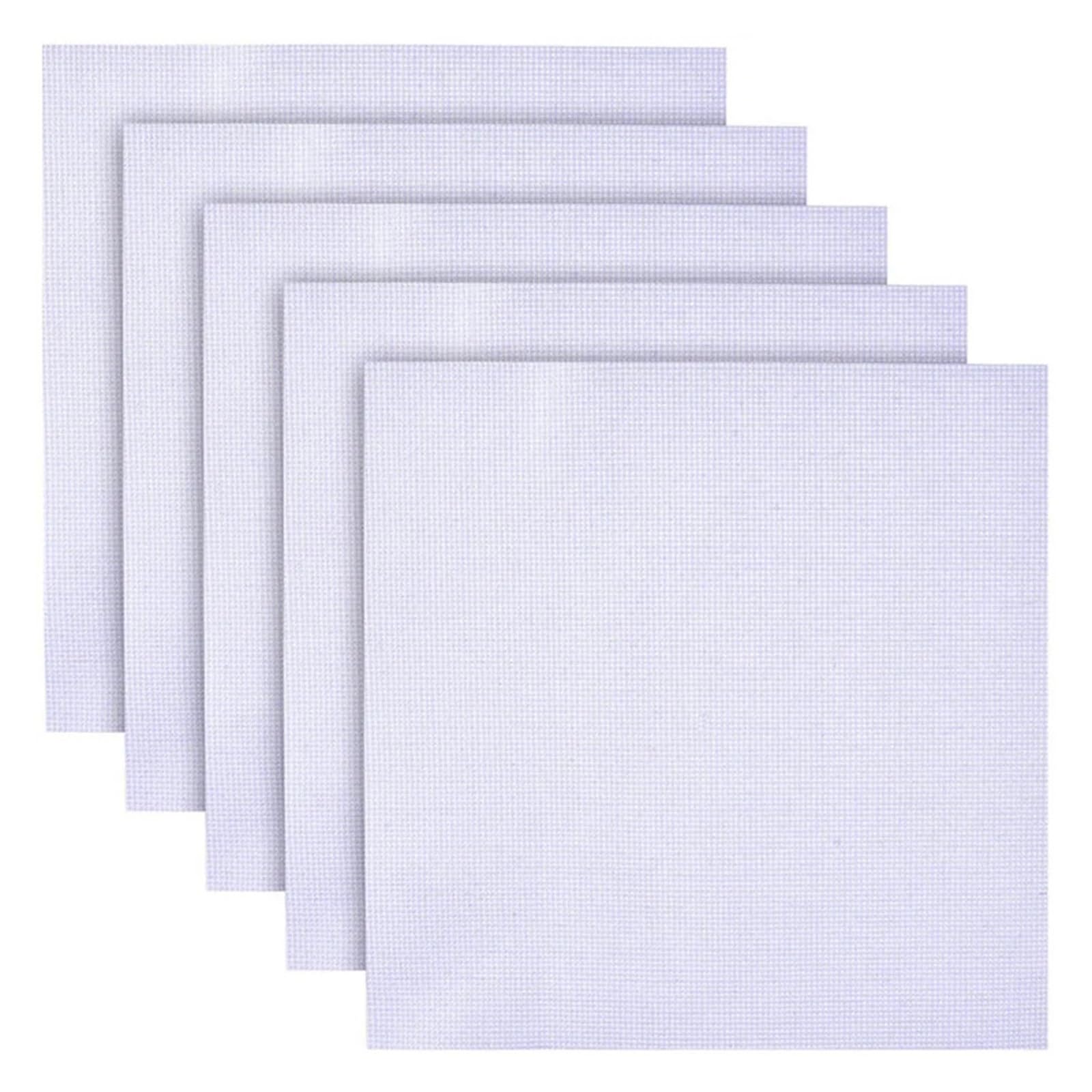 Tkanina do haftu, Tkanina Aida do haftu krzyżykowego, tkanina bawełniana, siatka rękodzieła, płótna, arkusze(18ct Unprinting,50 * 50cm)