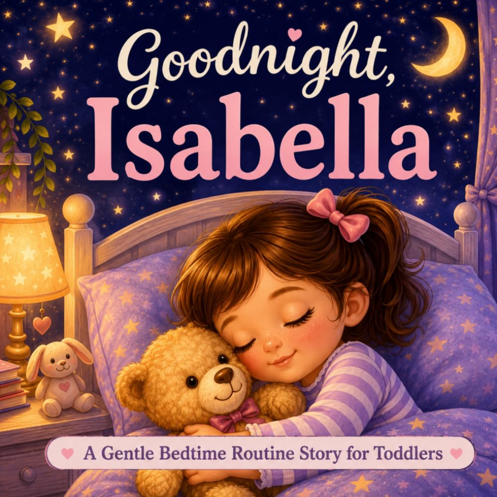 Goodnight, Isabella: A Personalized Bedtime Story for Isabella (Three Hearts Personalized Baby Names (Isabella))