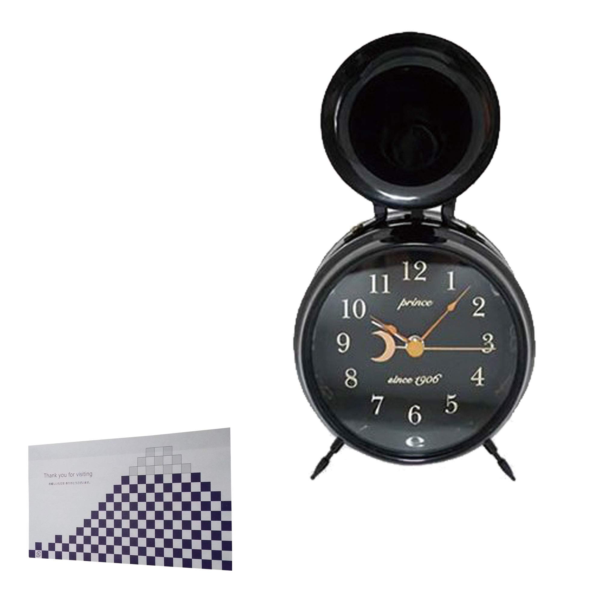 Amazon.co.jp: Prince Bugle Clock(ブラック/105mm×85mm×170mm/250g