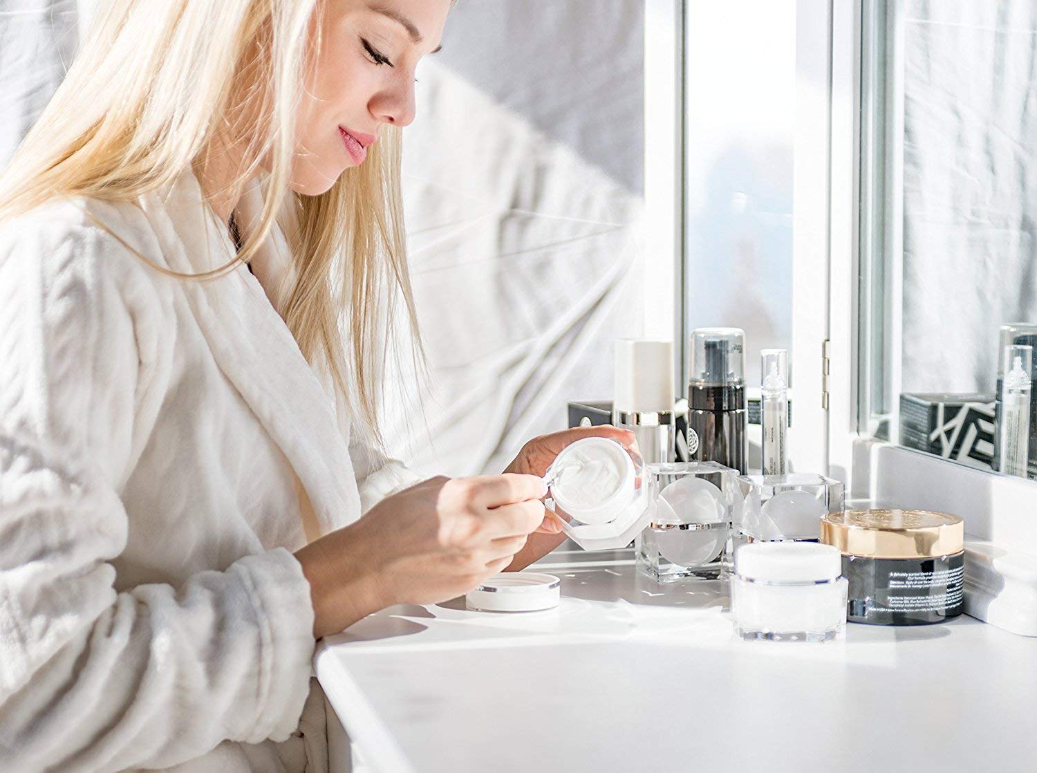 Forever Flawless Facial Peeling Gel and Moisturizing Cream. Two-Step Face Treatment. SPA Exfoliation at Home and Optimal Hydration for a Flawless Look - Image 4