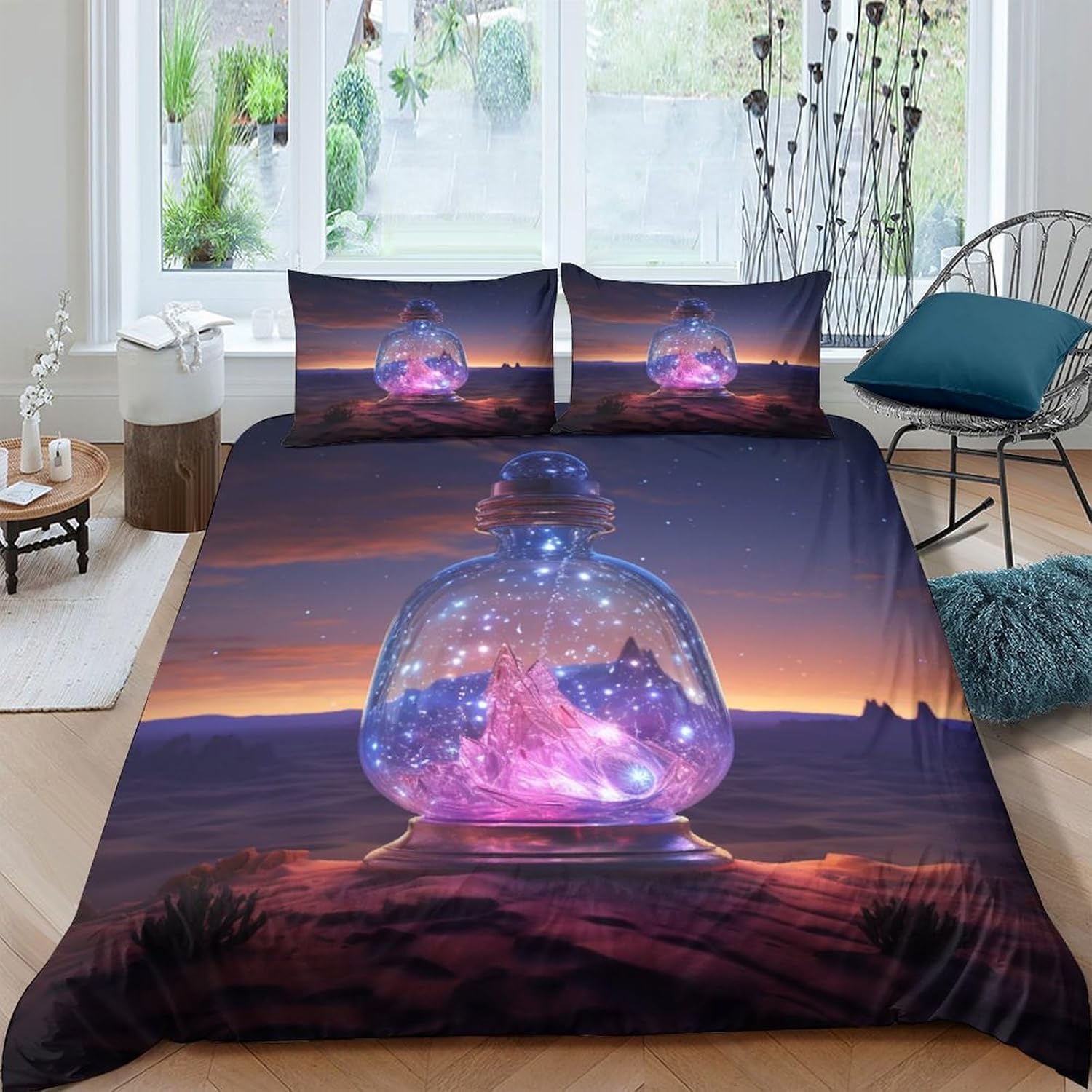 Housse de couette Voie Lactée 3D pour calmer le sommeil de votre adolescent