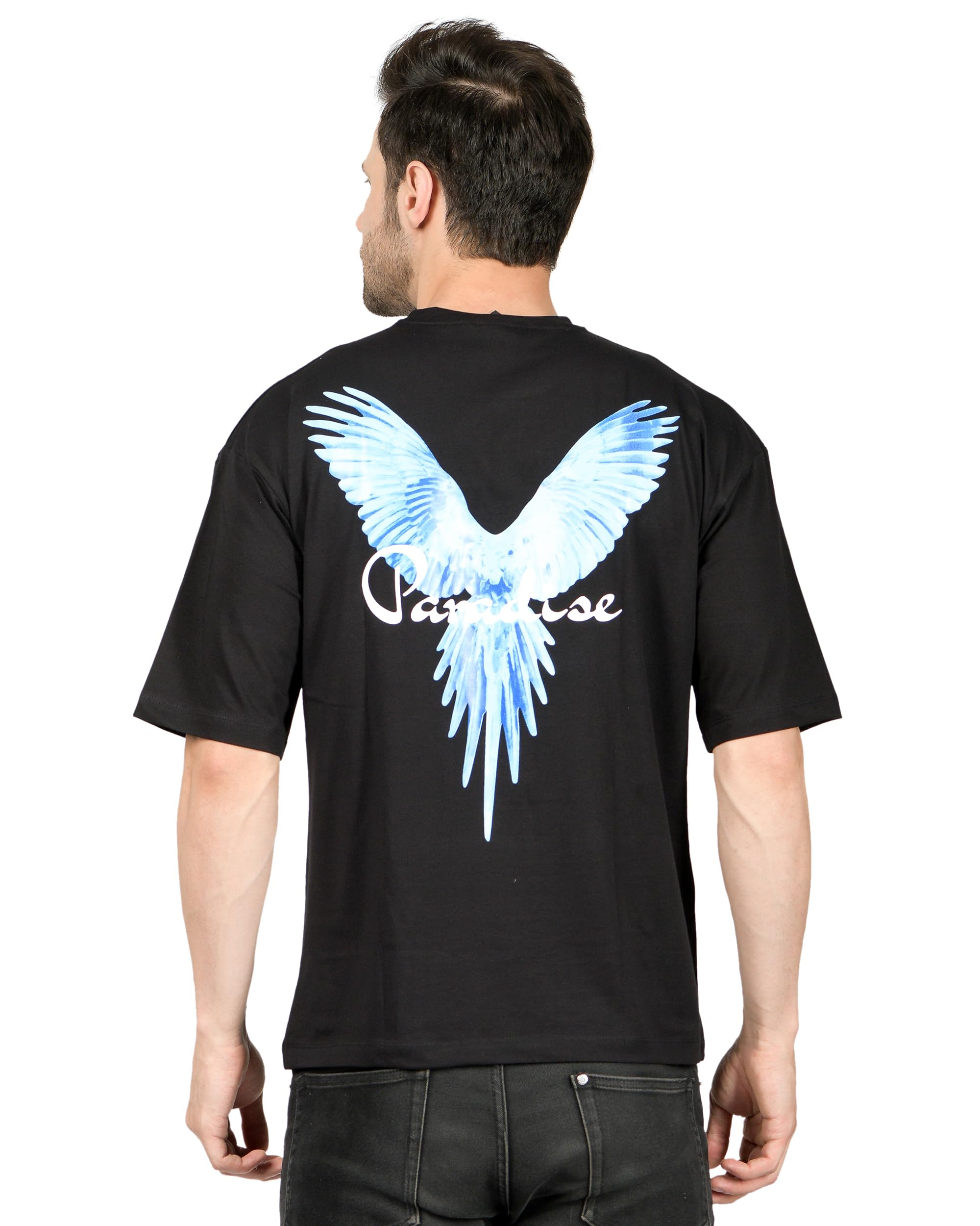 MONT CONNETT Men's Regular Fit Cotton Plain Solid Comfortable Oversized Tshirts, Sports Tshirts, Regular Wear, Lounge Wear, Yoga Wear and Daily Gymwear for Boys and Mens