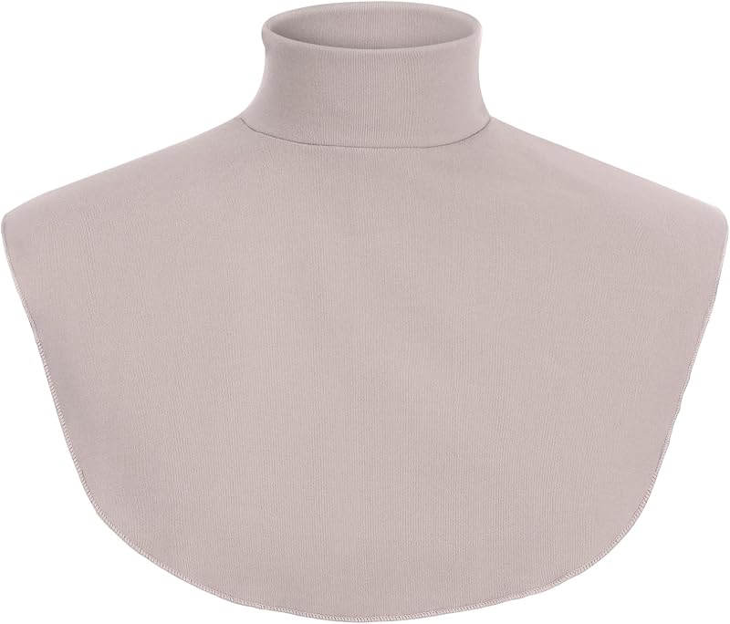 Turtleneck Dickey Fake Collar Mock
