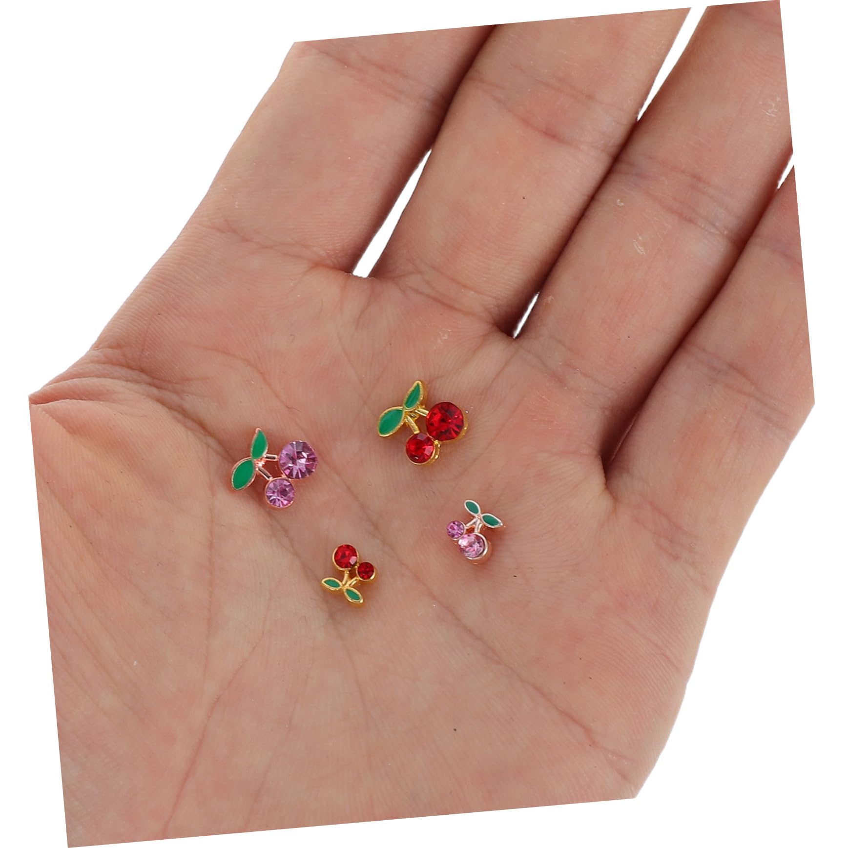 3 Set Ciondoli Per Unghie Con Decorazioni Unghie Per Nail Art Femminilper Feste E Speciali 32 Pezzi*3