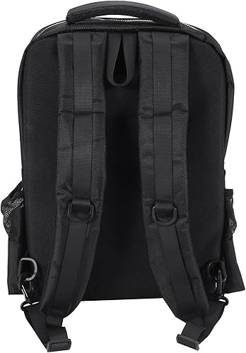 Miniatura 6 de Barber estuche de transporte para peluquero herramientas de estilo accesorios de gran capacidad mochila de almacenamiento bolsa de hombro de viaje