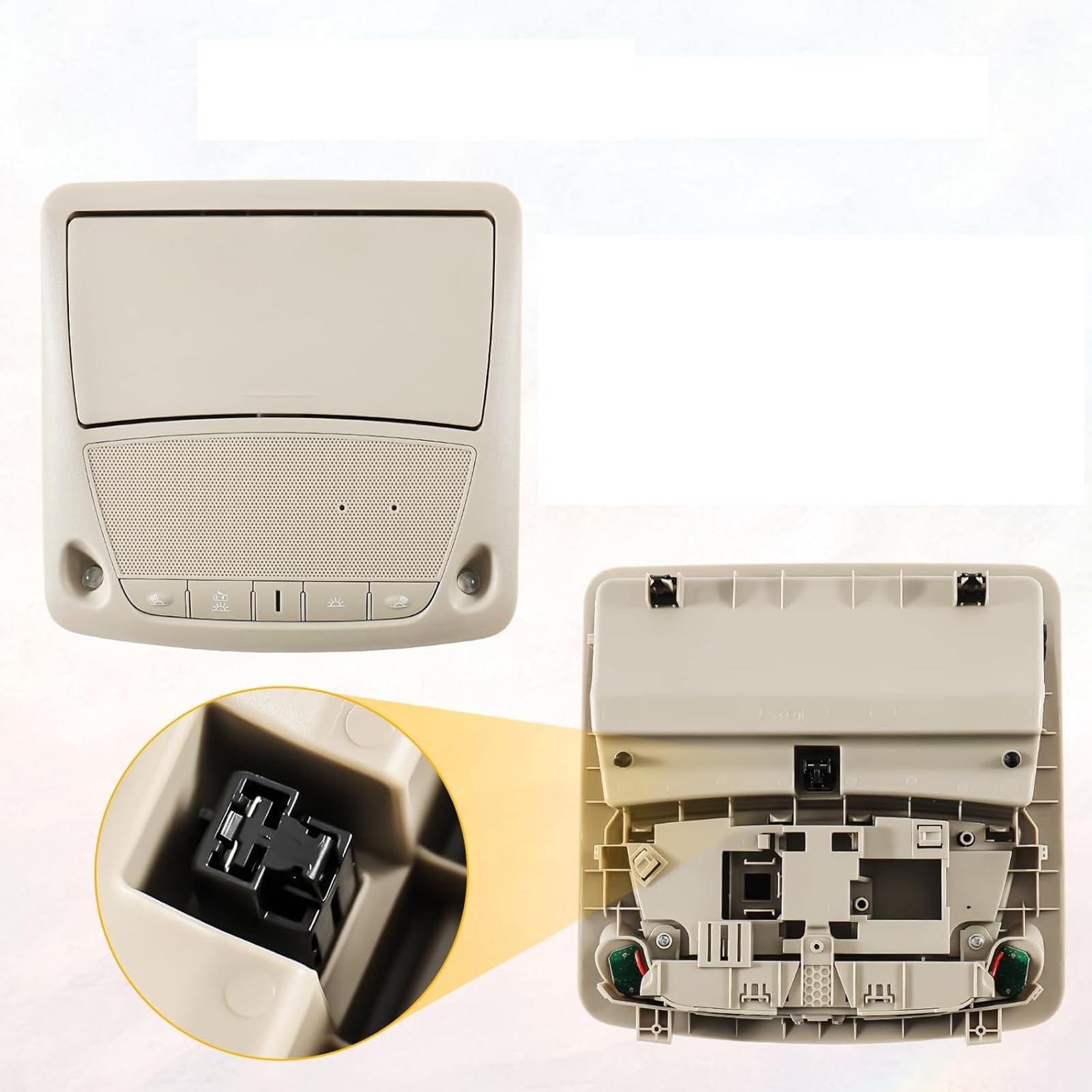 Lampada da tetto interno auto 26430C990D 26430C990C 26430C990A Lampada da lettura per console aerea per 2013-2018 parte