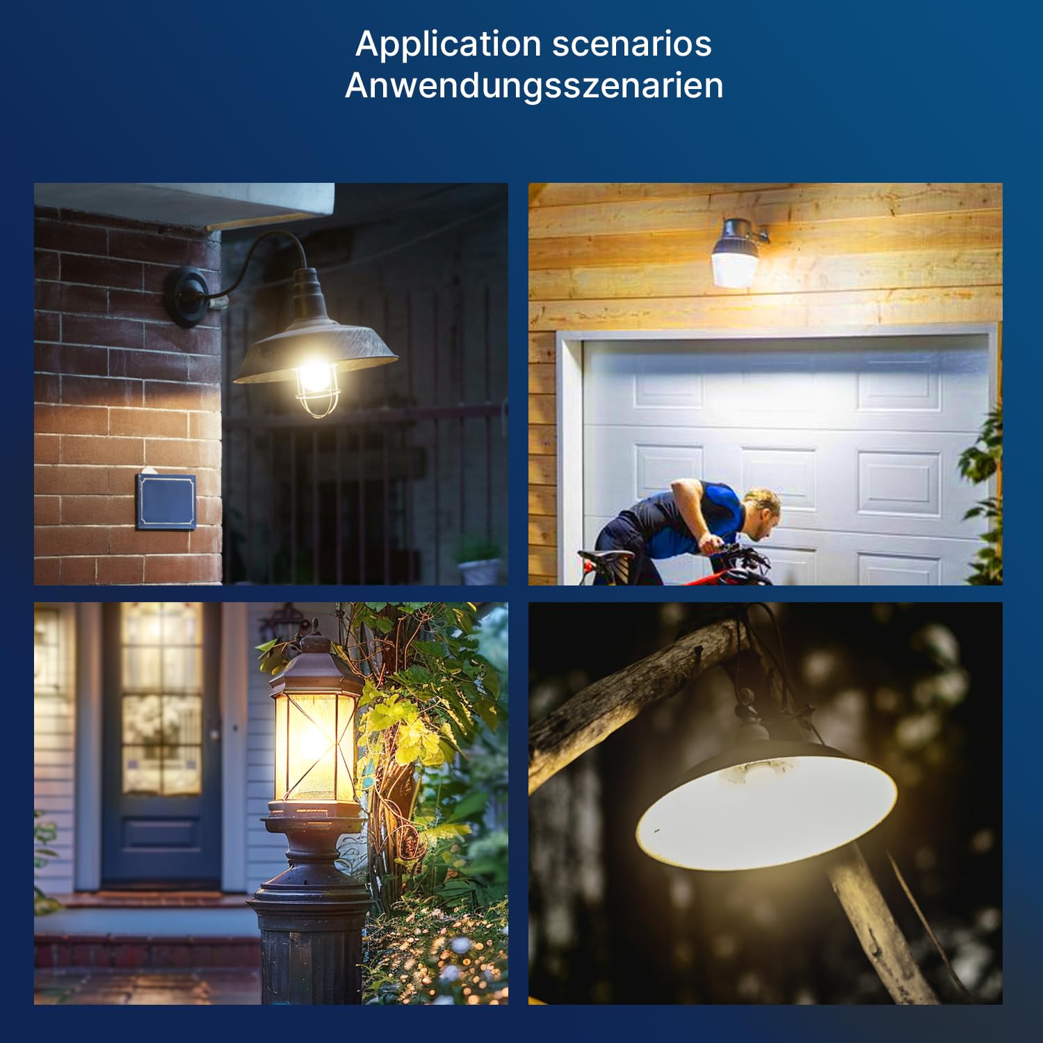FLSNT Lampadina E27 bianca fredda 200 W equivalente, 18 W A70 Lampadina a basso consumo 3000lm, super luminosa, design 4000K, bianco freddo, non dimmerabile, confezione da 2