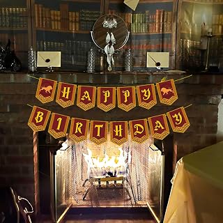 Happy Birthday Decorations Banner