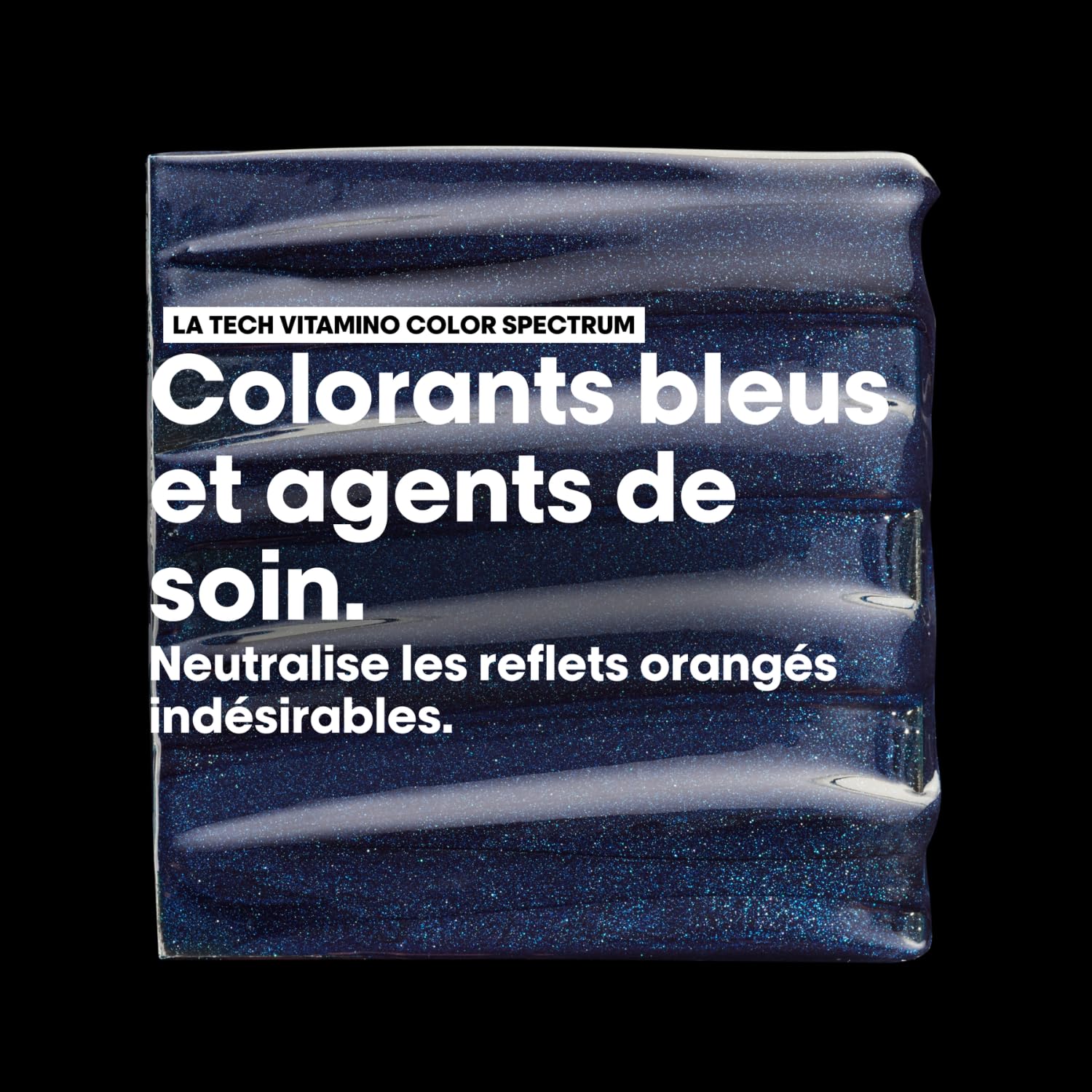 L'OREAL PROFESSIONNEL - Shampoing Neutralisant Bleu - Neutralise Reflets Orangés Des Cheveux Châtains - Protège La Coloration Jusqu'À 100 Jours - Sans Sulfate - Série Expert Vitamino Color Spectrum