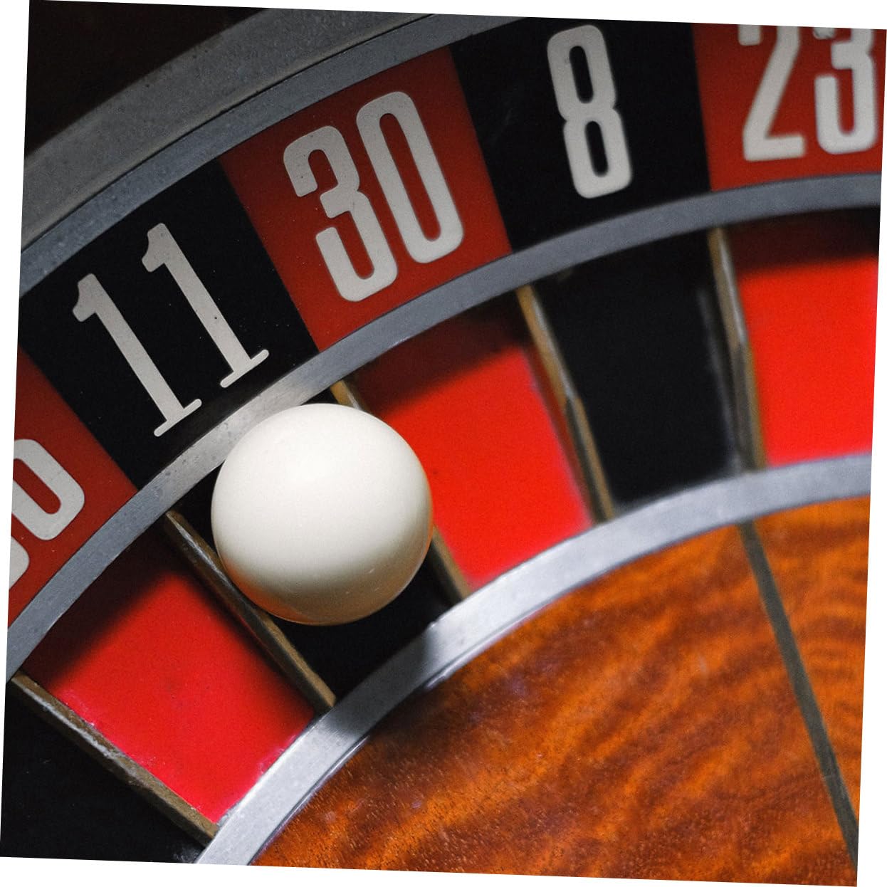 SUPVOX Palline in Resina per Ruota della Roulette Ricambio Gioco Bar Festa Moderno Confezione da 3 Unitá