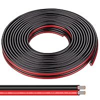 Vista 13 de Cable de cobre estañado de 10 pies de calibre 10, 2 conductores, cable paralelo aislado para panel solar, audio de automóvil, automóvil, cable 10