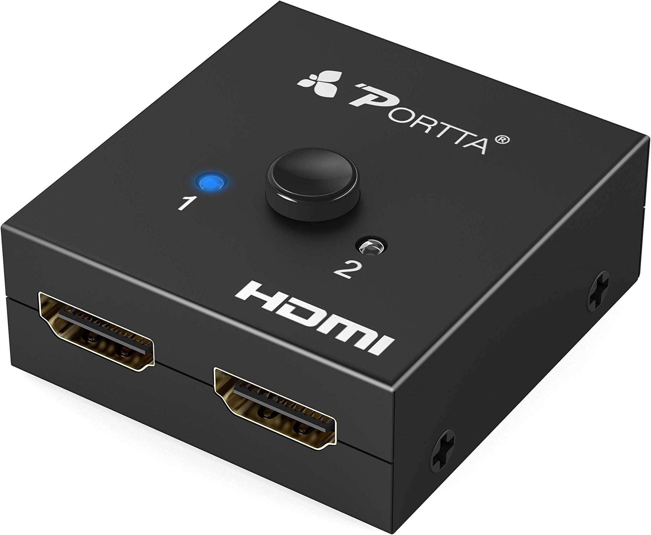 PORTTA  2 x 1 / 1 x 2 HDMI Switch 4K 60Hz