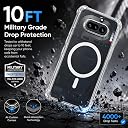 ProLook Transparent Back Cover for Nothing Phone 4A Pro 5G Shockproof Side TPU Bumper & Back Pc Protective Magnetic Support Clear Back Cover Case (Nothing Phone 4A Pro 5G) gallery image