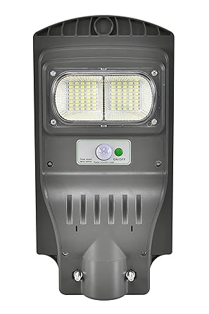 Future Solar All-in-one Solar Street light & Solar lights for home 50 Watt Solar street Light * Motion sensor Auto On/Off *Water Proof IP Rateing >65 *Solar Panel 6V 5 W * Battery Capacity 3.2v 5000mAh * LED Color 6000-6500K * Redar Induction( When people come 100% light, when people left 10% light) *Sensor Area 10-15 meters * Lighting Time 12-15 Hours * Lighting Angle 120 degree