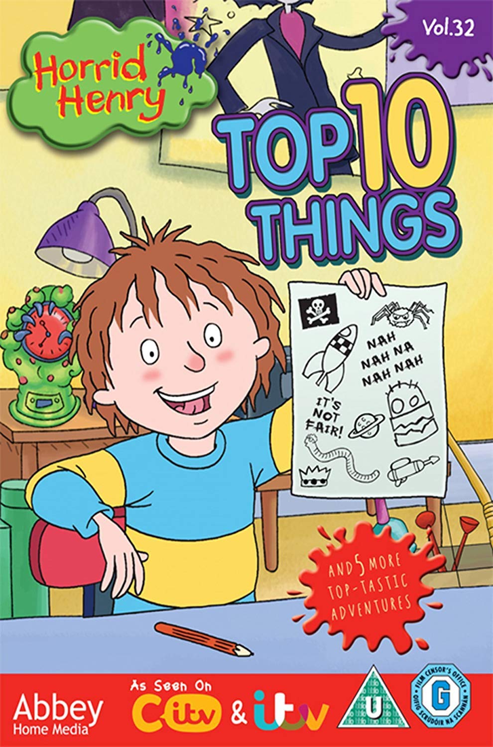Amazon.com: Horrid Henry: Top Ten Things [DVD] : Movies & TV