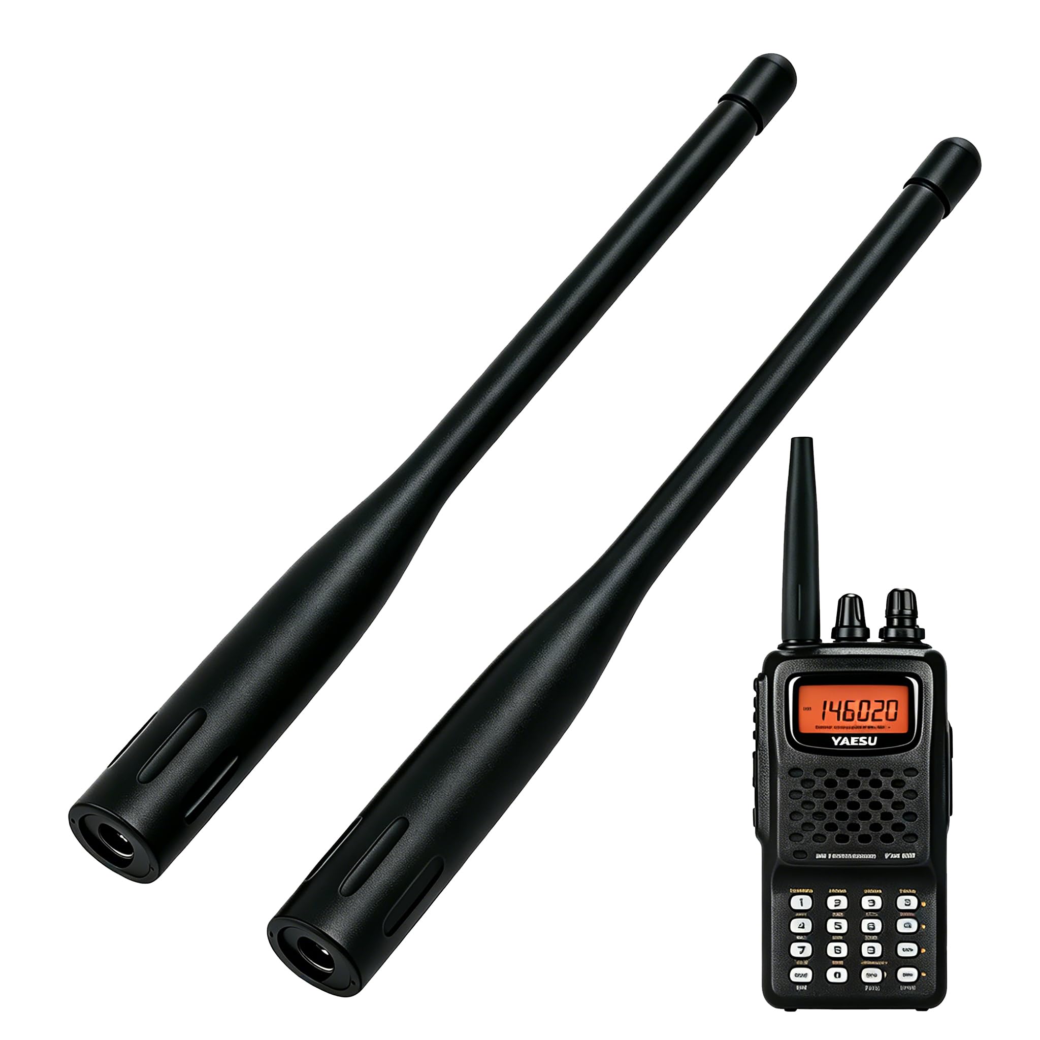 Amazon.com: 2 Pack Yaesu FT-60R FT-3R FT-5R A90 YHA-66 Radios