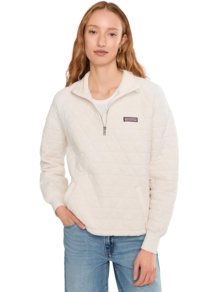 Blue Vineyard Vines Quilted 1/4 Zip